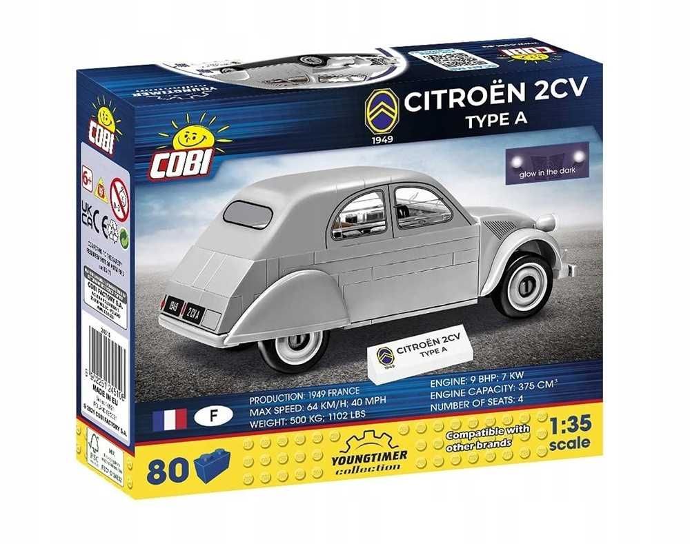 Klocki Cobi 24510 Citroen 2CV Type A 1949