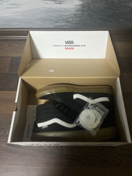 Vans Skate Sk8-Hi кеди Vans чорного кольору