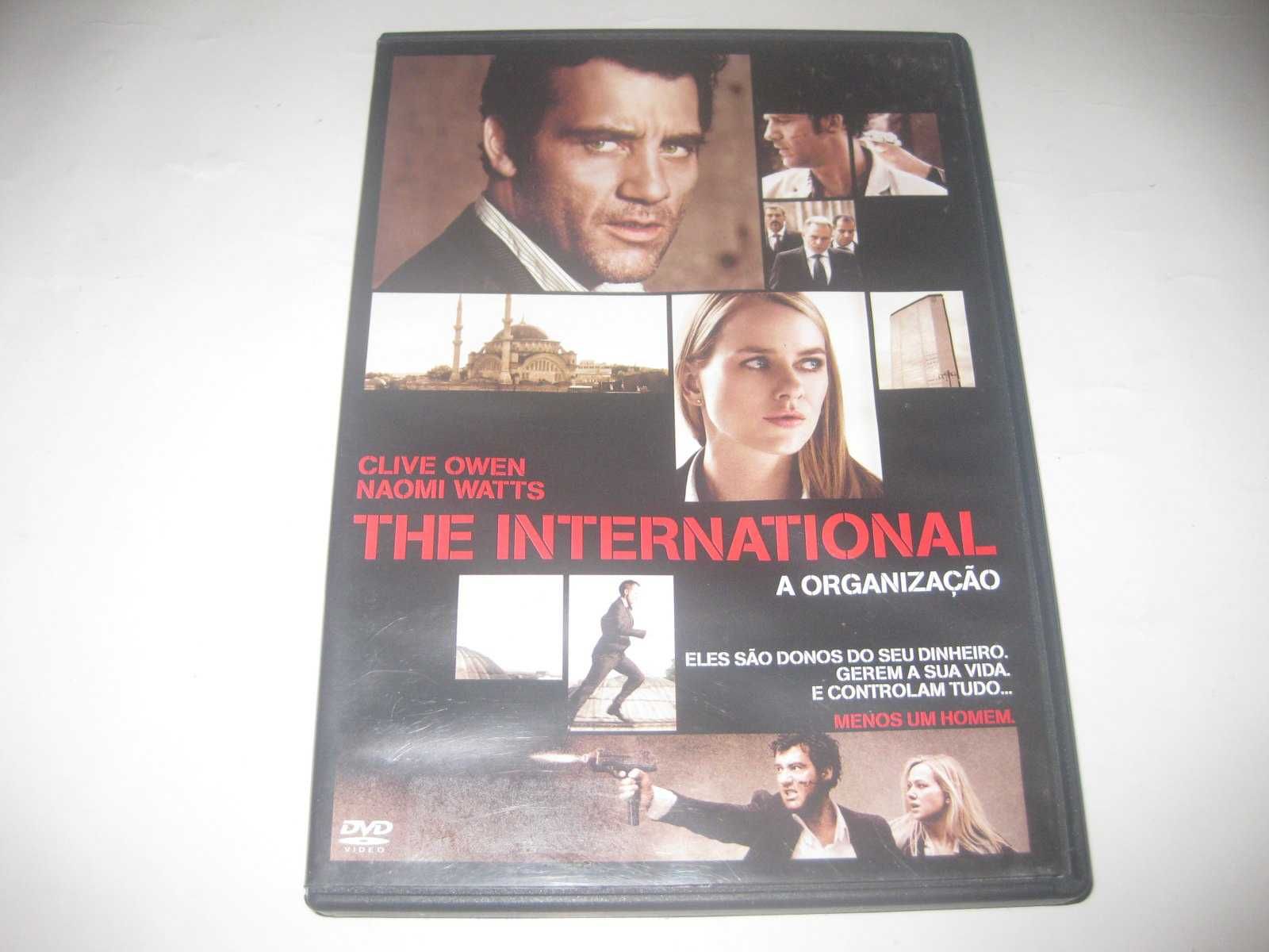 DVD "The International - A Organização" com Clive Owen