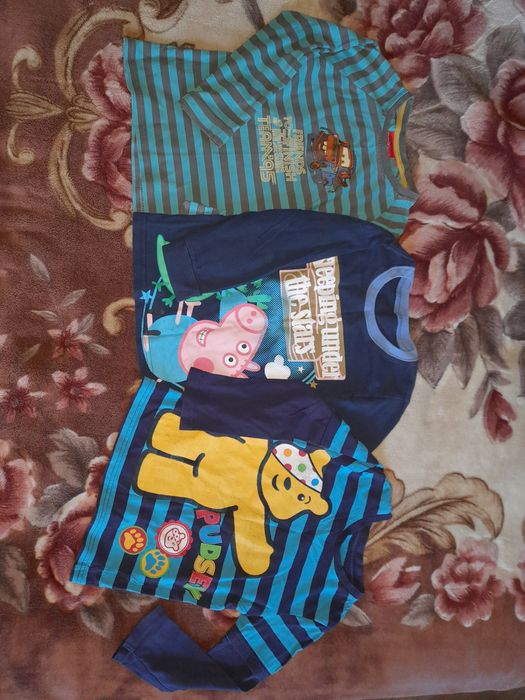 Koszulki długi rękaw r. 110