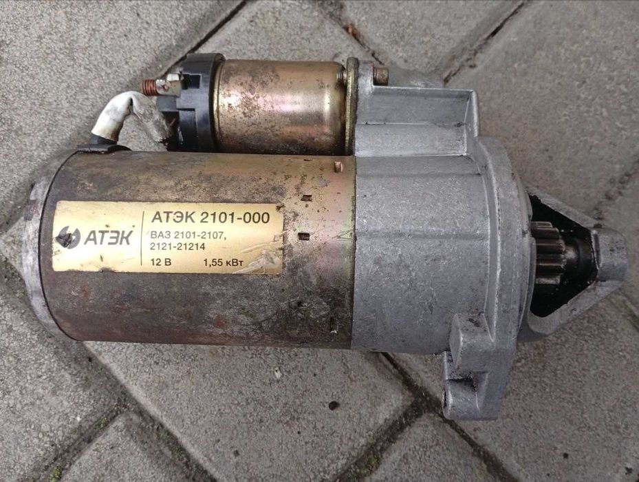Стартер АТЭК Редукторный ВАЗ 2101,2102,2103,21,04,2105,2106,2107, НИВА