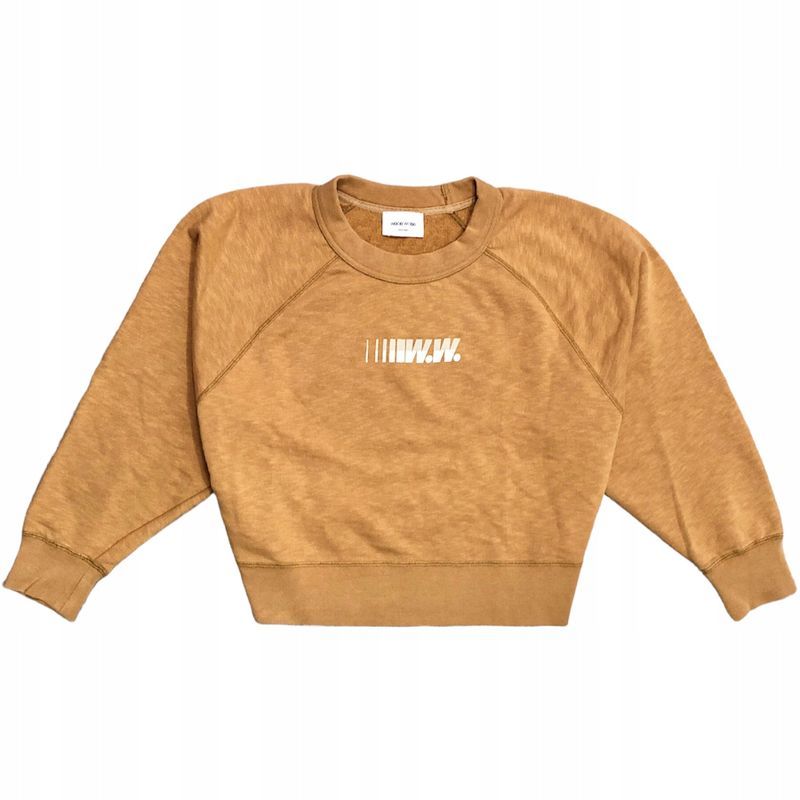 Wood Wood Bluza Cropped Damska Logowana r. XS