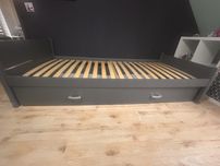 Rama łóżka 90x200 z szufladą