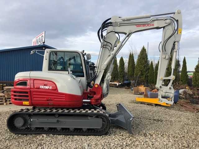 Takeuchi TB290-2 CV 3xłamane ramie klima kamera / kubota yanmar wacker