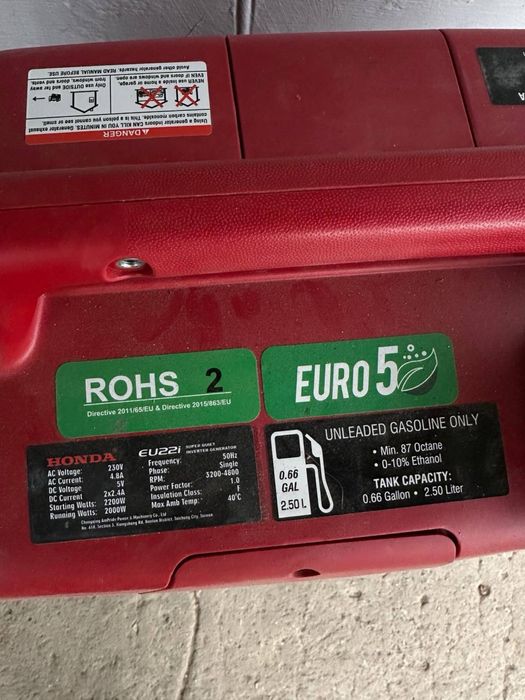 Генератор HONDA EU22i