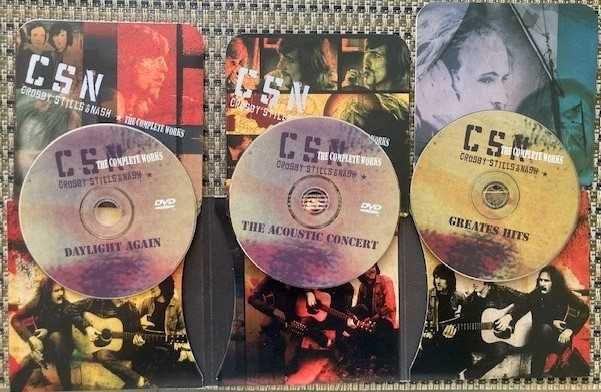 Crosby, Stills & Nash – ''The Complete Works" (1 CD+ 2DVD) Digipak