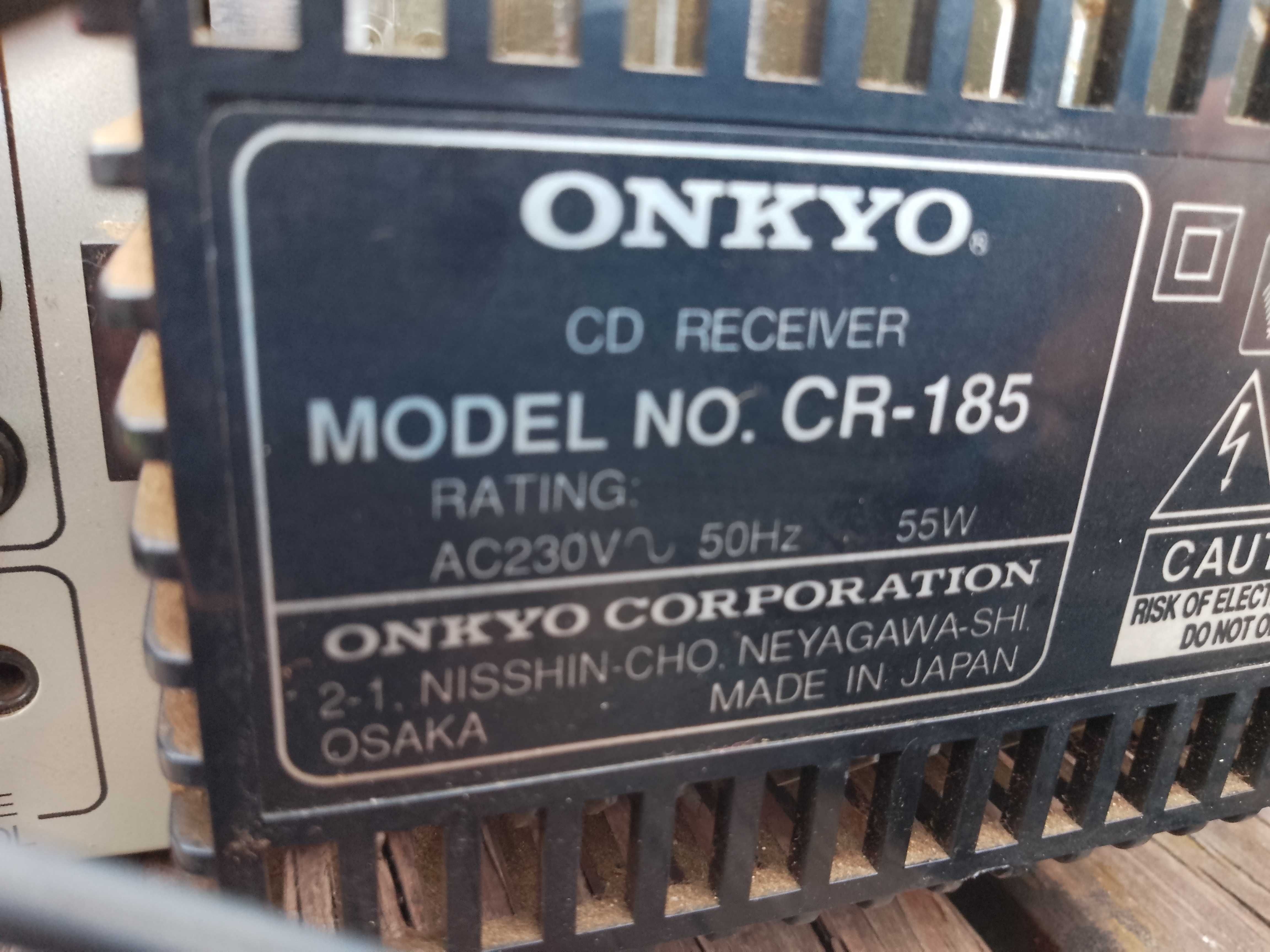 Amplituner Onkyo CR-185. Stan bardzo dobry.