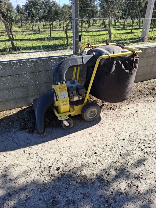 Aspirador de folhas industrial e outros