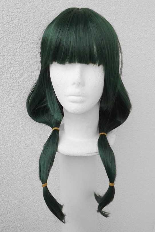 Maomao The Apothecary Diaries zielona ciemna peruka cosplay wig