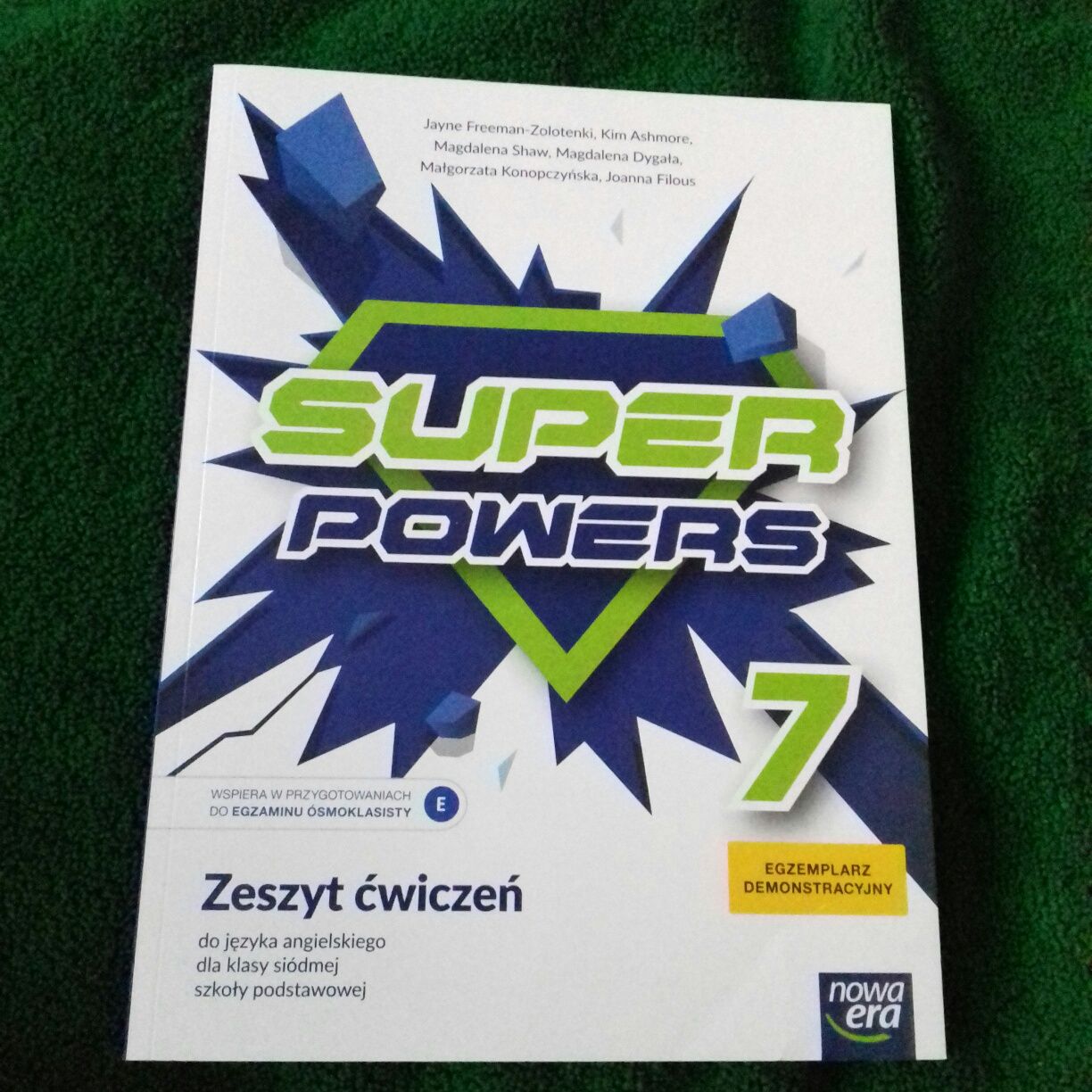 Super powers 7 NOWY zeszyt ćwiczeń