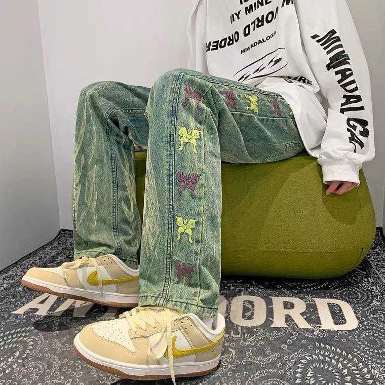 Джинсы штаны Supreme x Vans