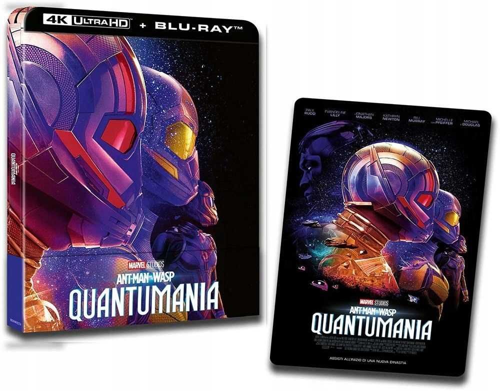 Ant-Man i Osa: Kwantomania 4K + Blu-ray w.PL, Steelbook