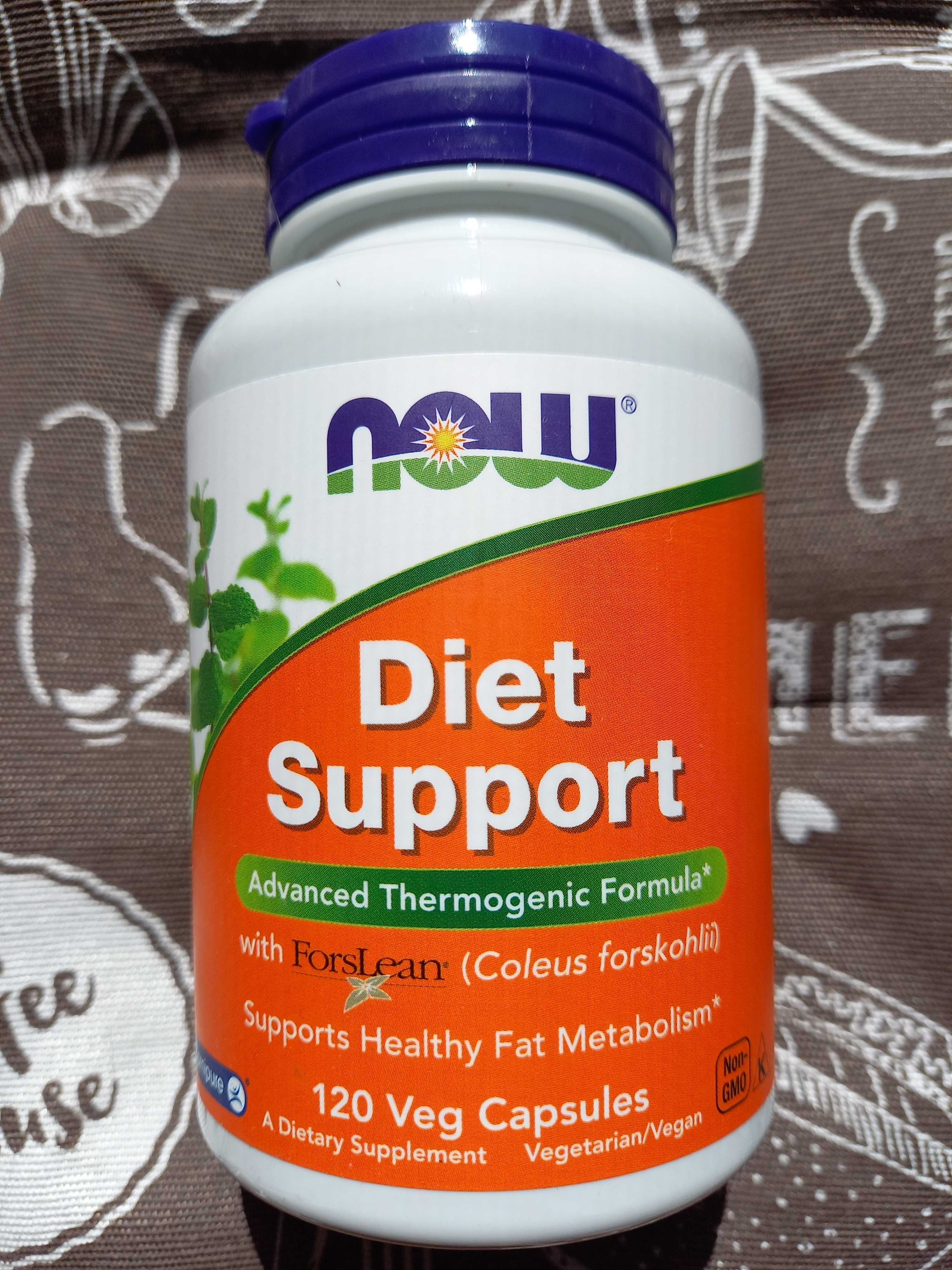 NOW Foods Diet Support дієтична підтримка диета 120 капсул
