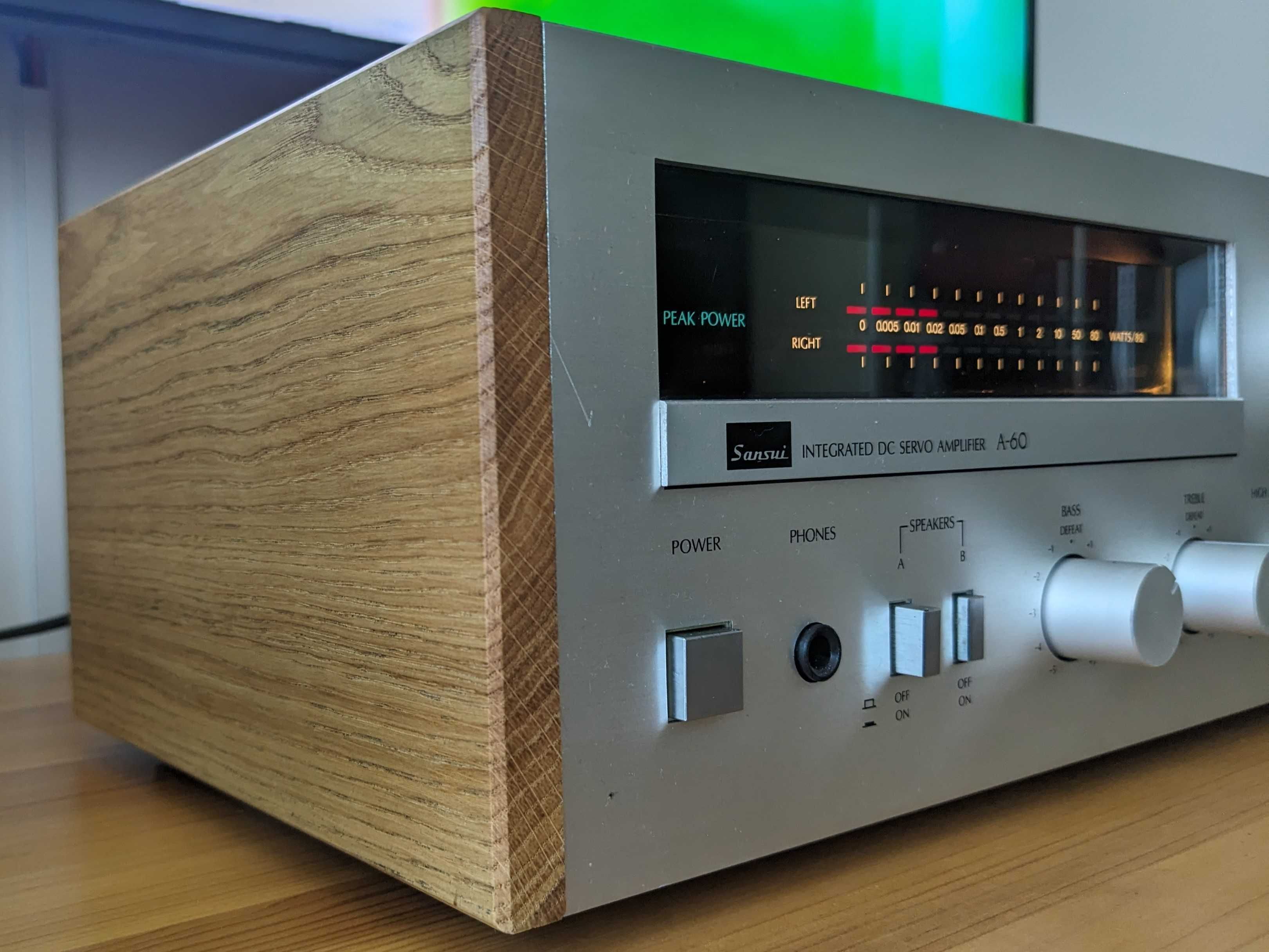 Sansui A-60  Piękny wzmacniacz stereo po pełnym serwisie!