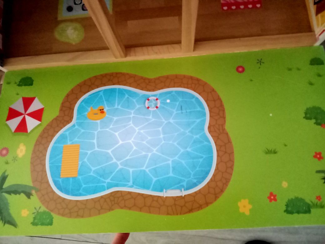 domek dla lalek drewniany duży