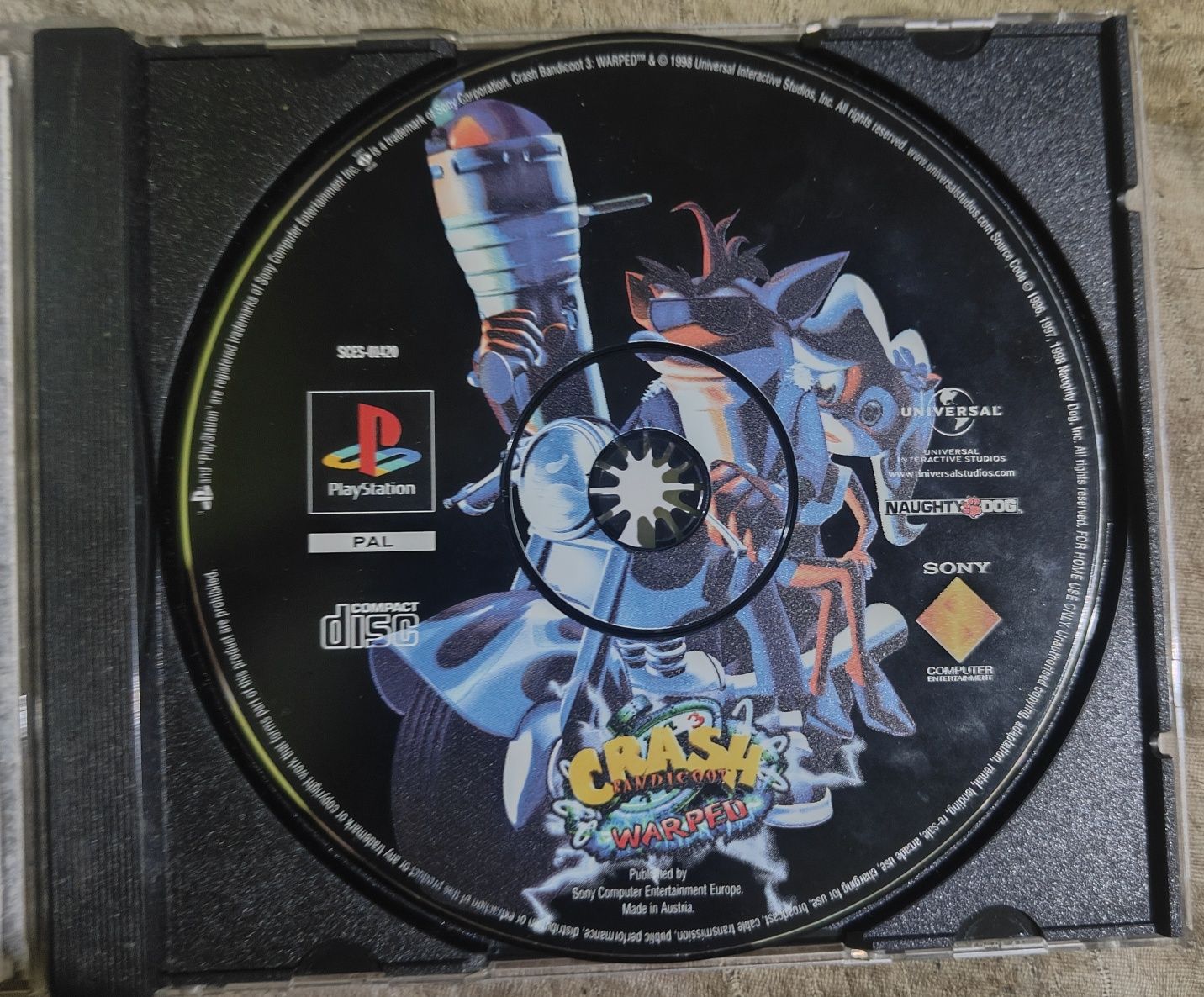 Jogo Crash Bandicoot 3 Warped usado PS1