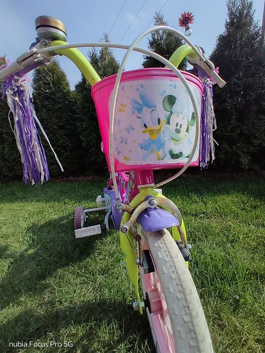 Rowerek dla dziewczynki koła 12