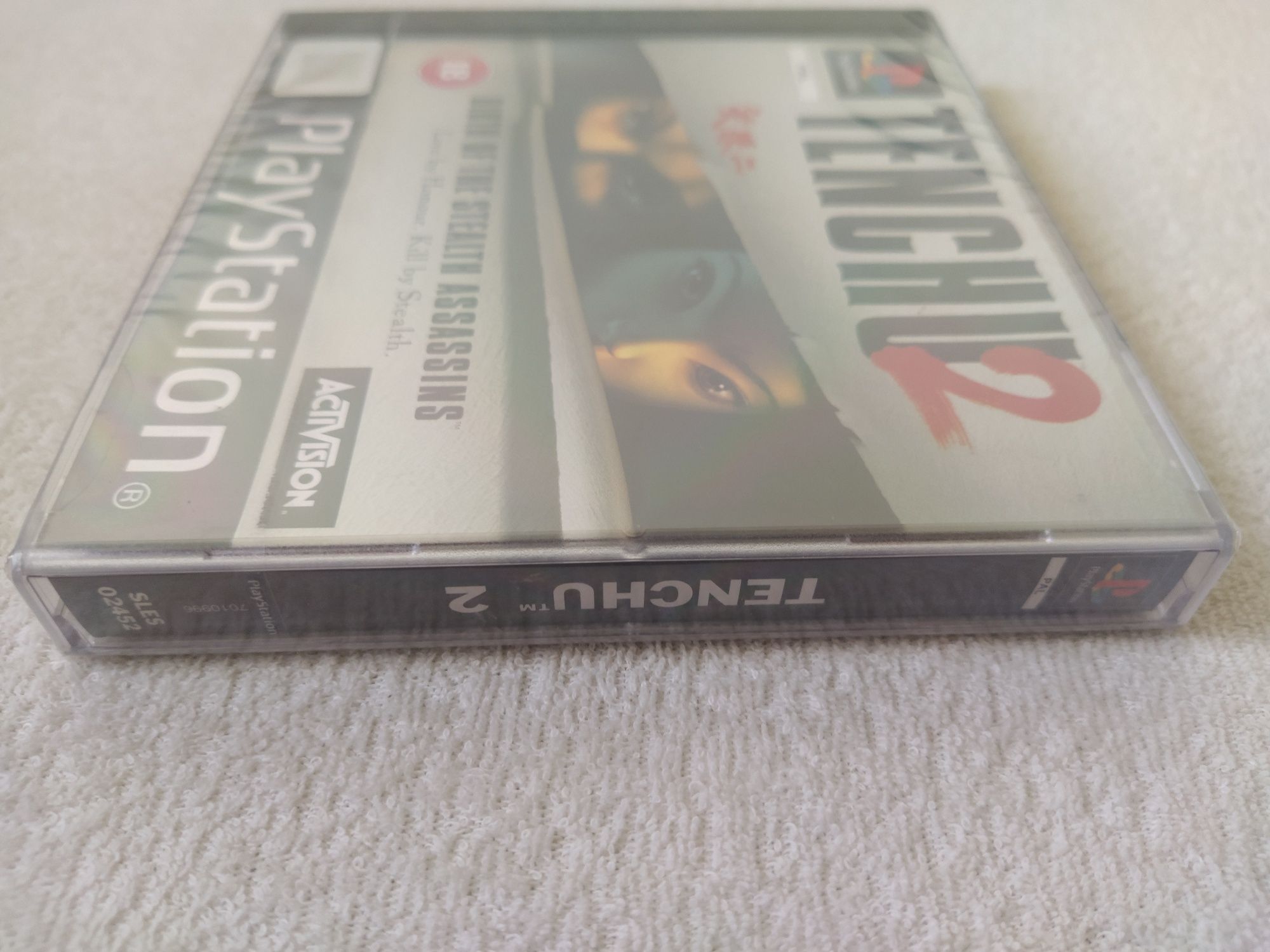 Ps1 psx one PlayStation Tenchu 2 3xA FOLIA nowa folia pasek sony