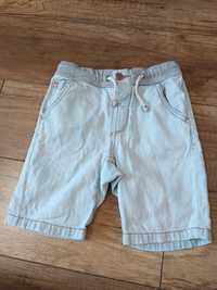 Spodenki jeansowe szorty H&M 104