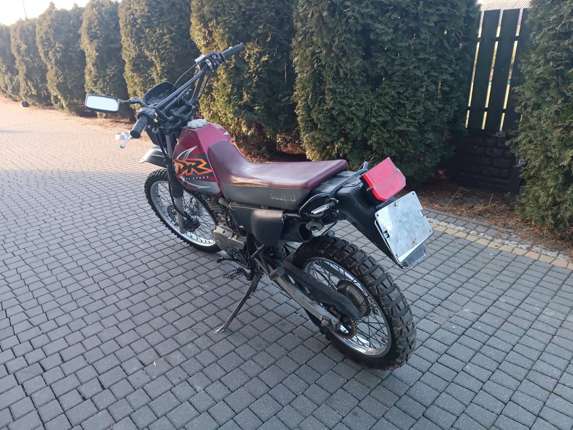 Suzuki dr 125 zamiana zamienię na motocykl quad cross prl auto bus
