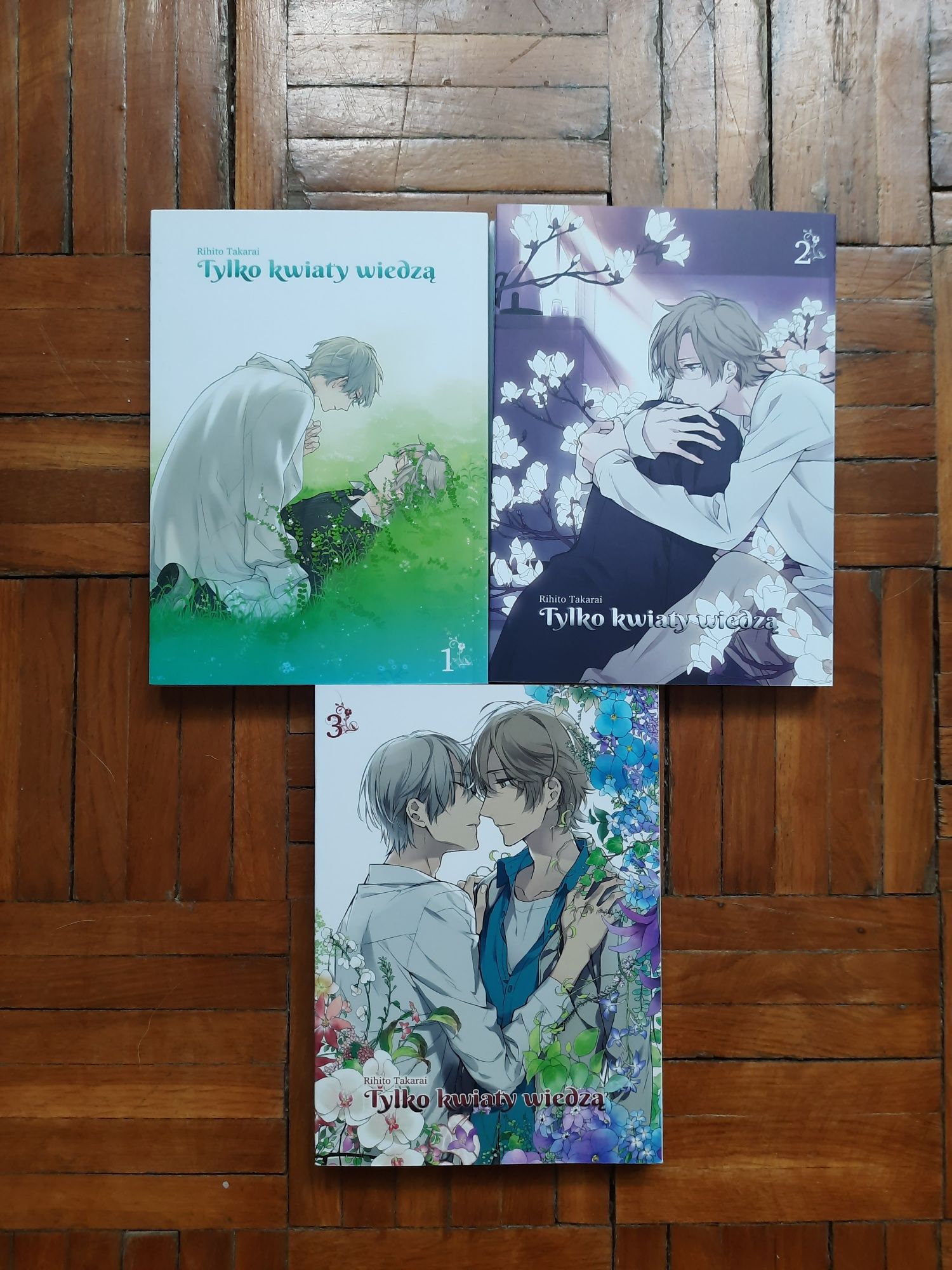 Manga Tylko kwiaty wiedzą, tomy 1-3 (cała seria)
