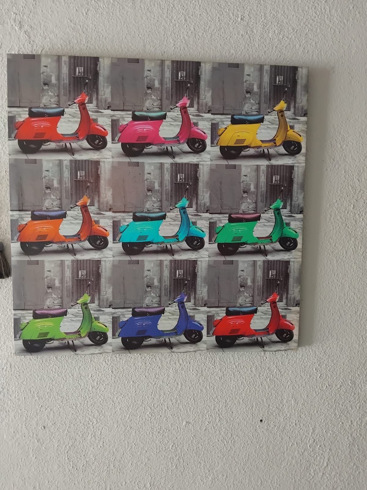 Quadros vespa em bom estado