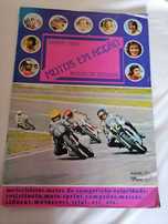 Caderneta Cromos  1977 COMPLETA MOTOS EM ACÇÃO Grand Prix  Clube Cromo