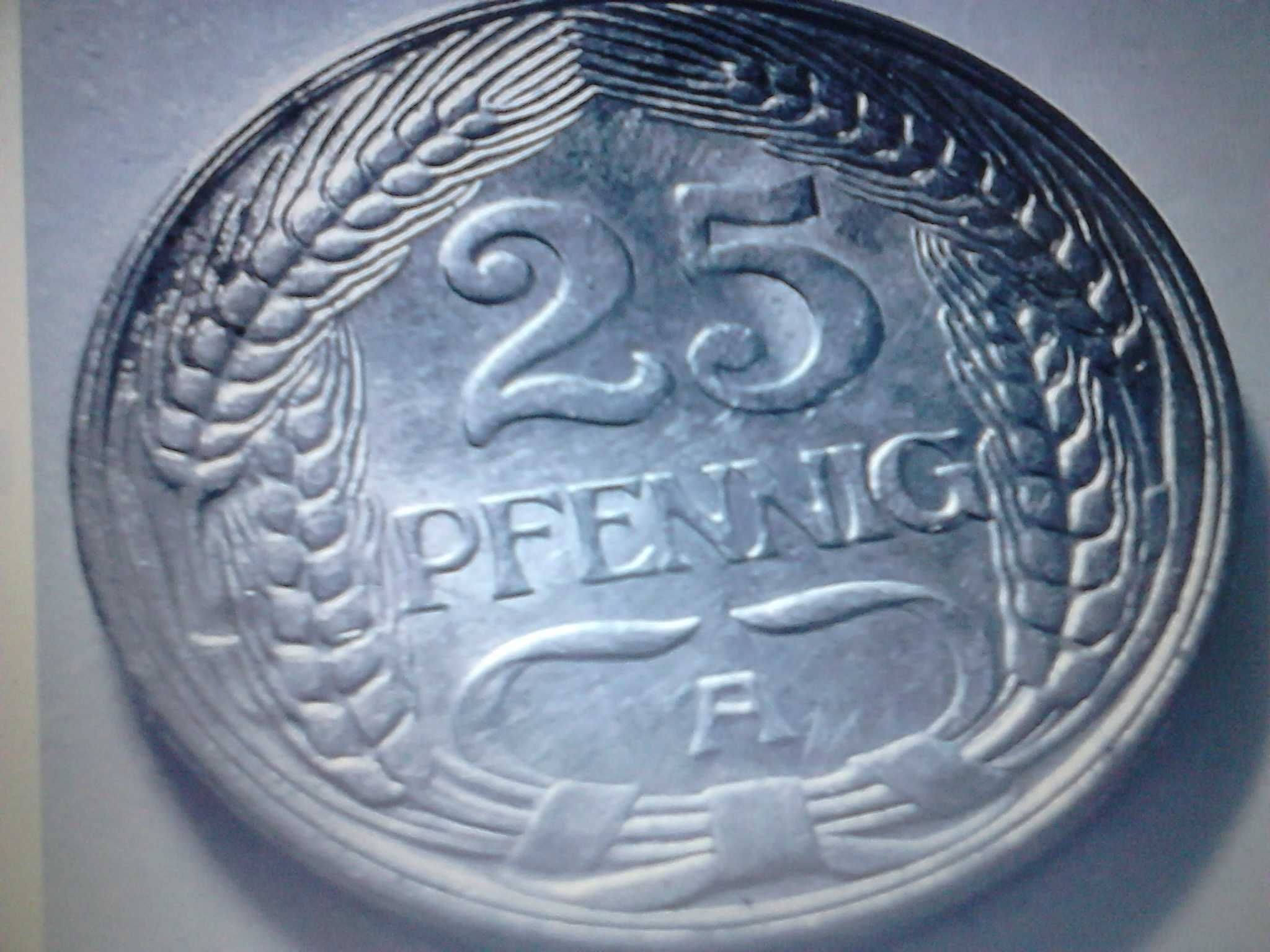 Moneta  pfennig , 1911 rok , ladny stan