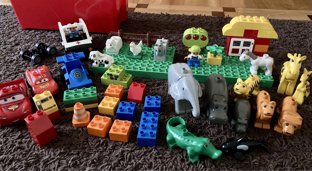 Lego Duplo różne zmieszane