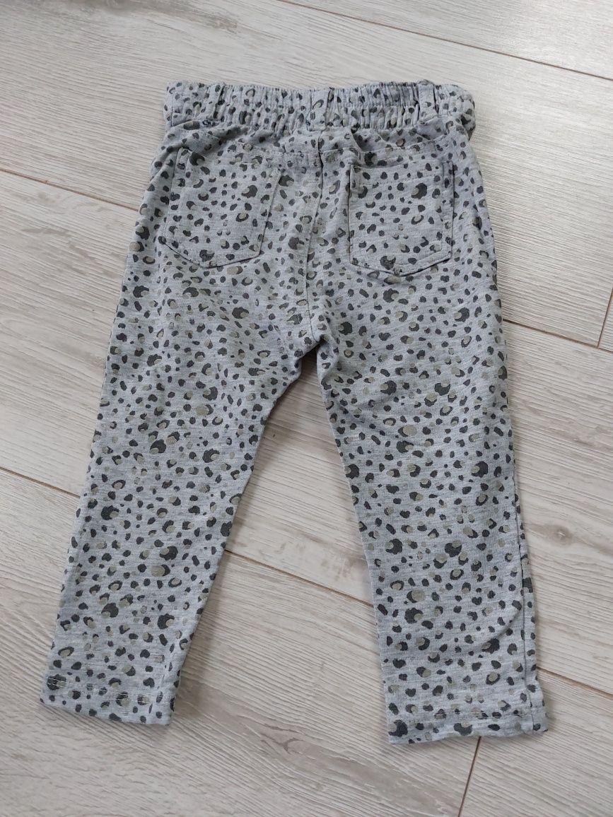 Spodnie legginsy tregginsy rozm. 86