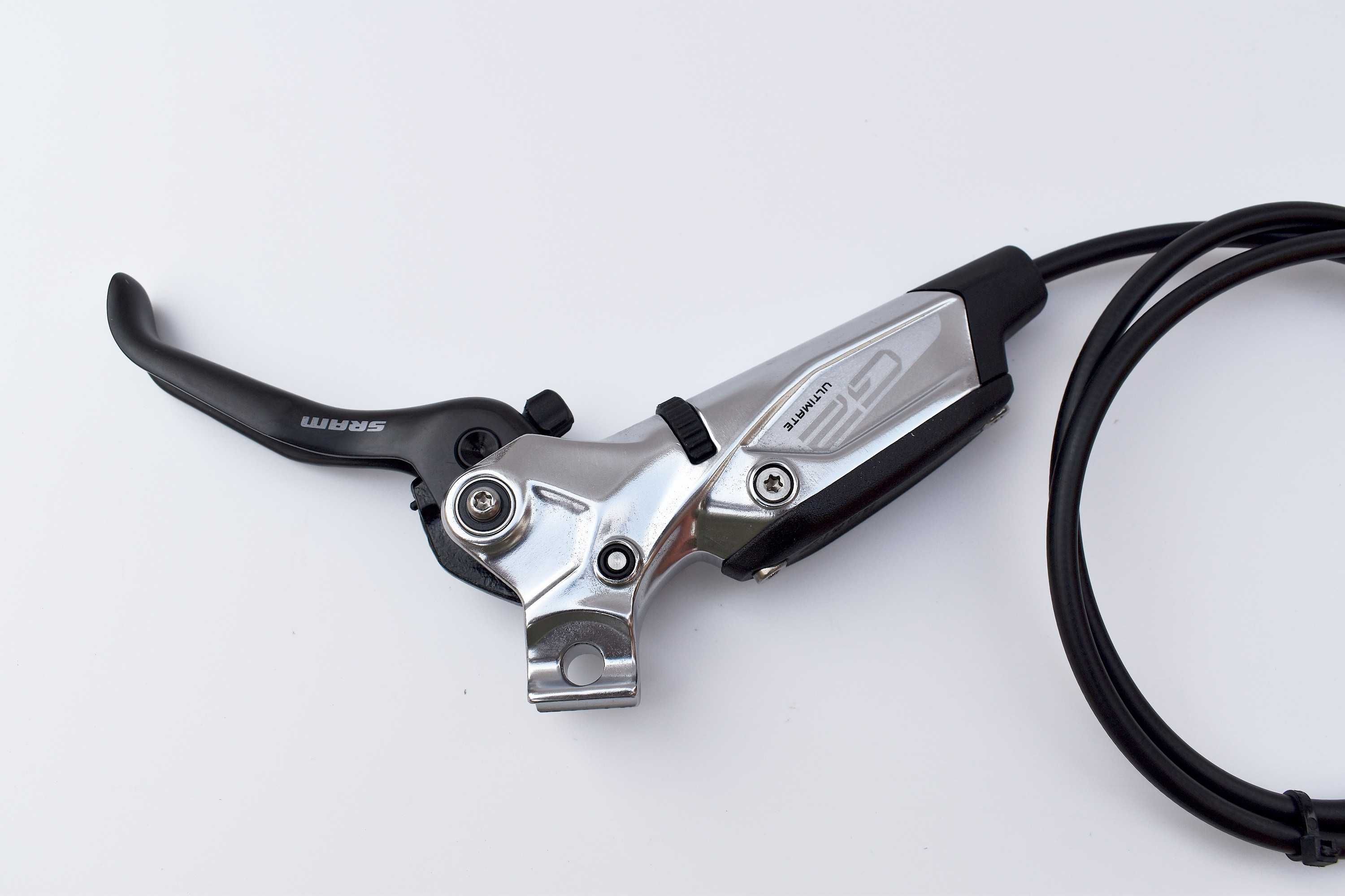 NOWE hamulce Sram G2 Ultimate srebrne hydrauliczne 4-tłoczkowe FV 23%