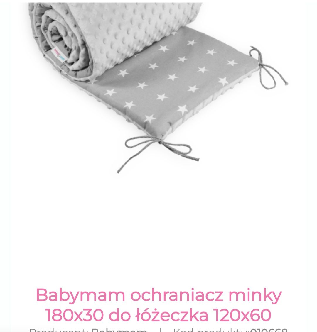 Sprzedam ochraniacz do łóżeczka