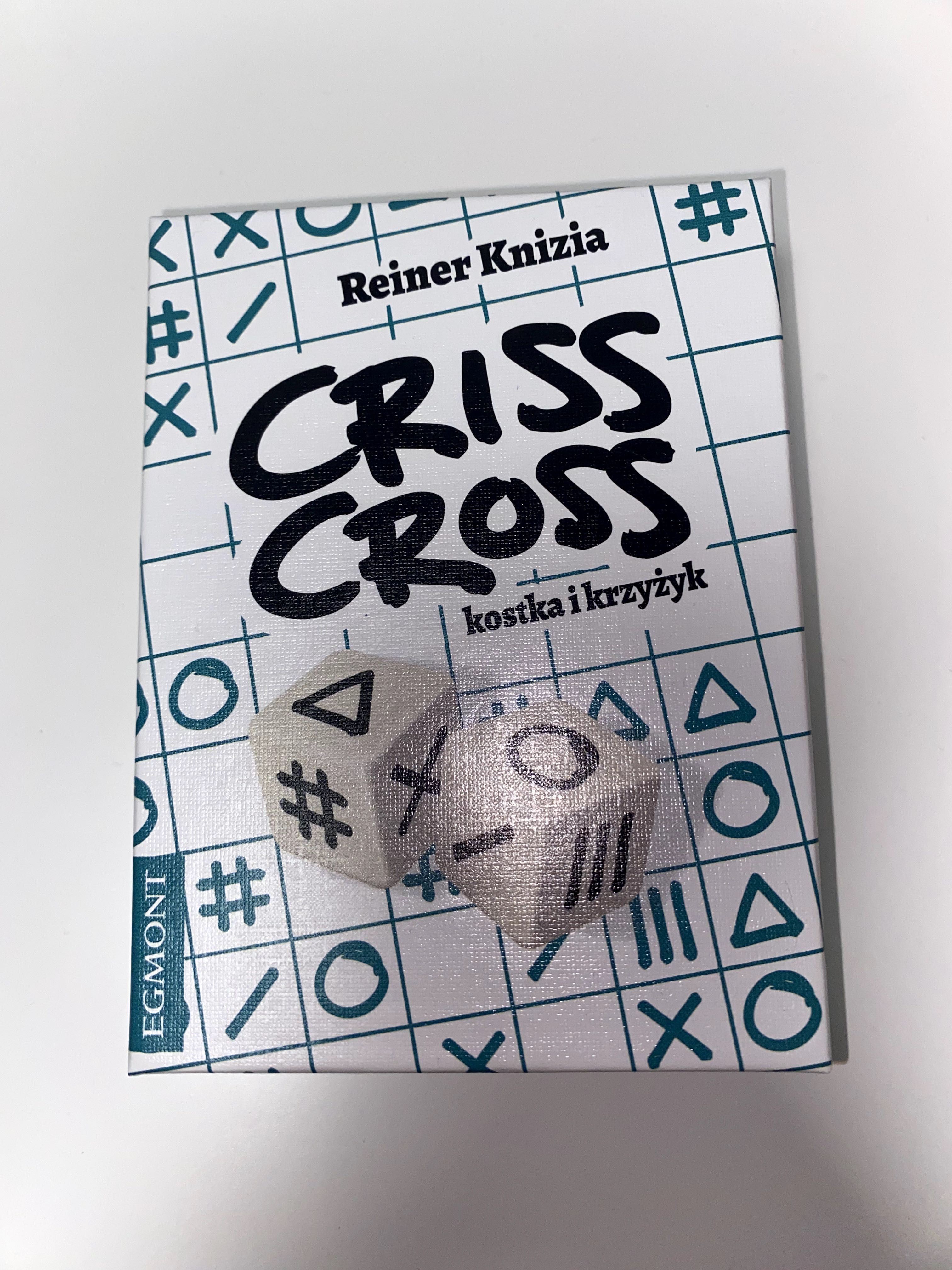 Criss Cross: Kostka i krzyżyk, wykreślanka dla całej rodziny