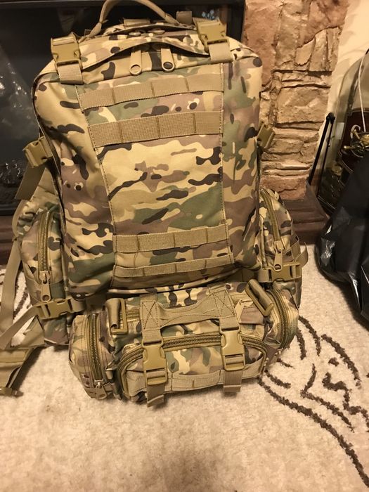 Рюкзак Мультикам Kurok Molle 60 л ортопедическая поддержка топ