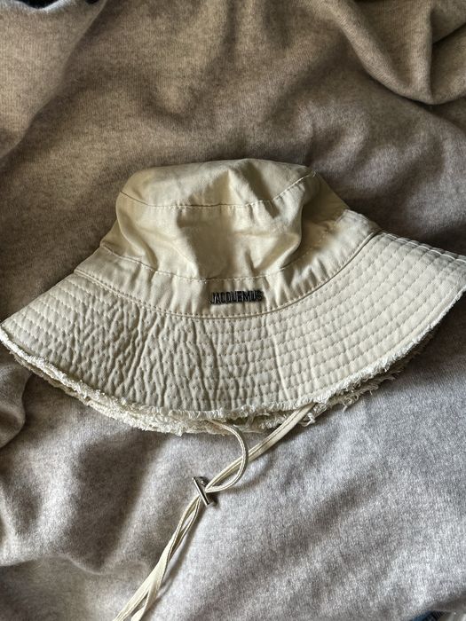 Капелюх панама Jacquemus шляпа на завязках панама