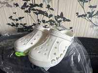 Крокси сабо Crocs Classic 42 43 розмір білі кроксы обувь крокс классик