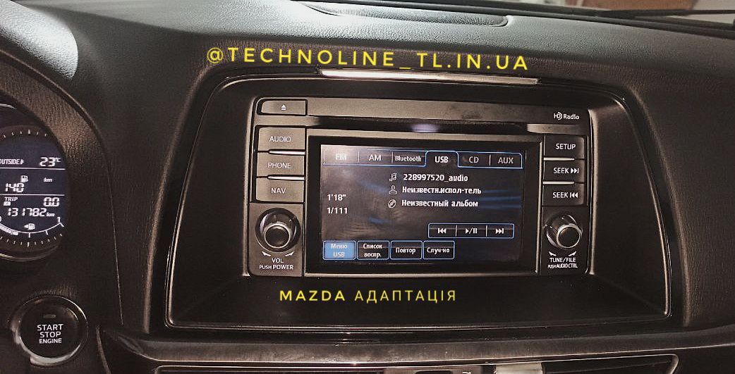 Mazda Carplay Українізація русифікація прошивка