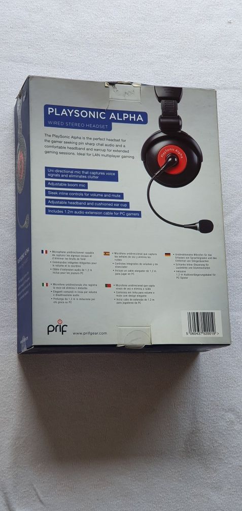 Auriculares Playsonic Alpha