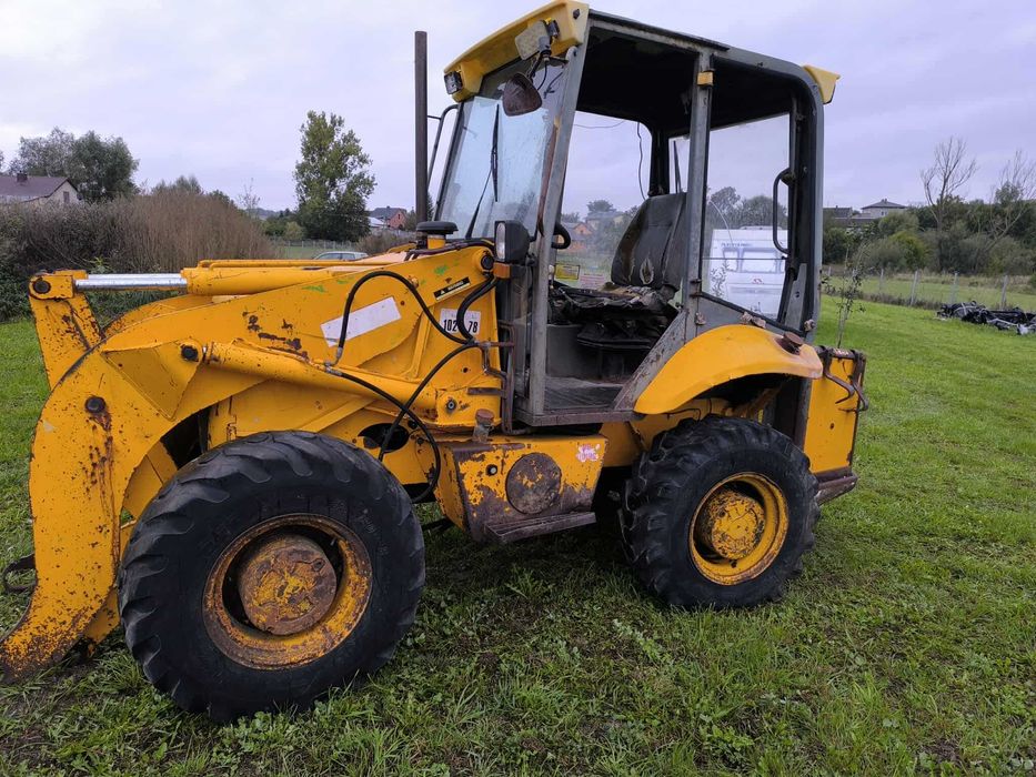 JCB 2 CX 2CX ładowarka mini ładowarka dwie osie skrętne weidman