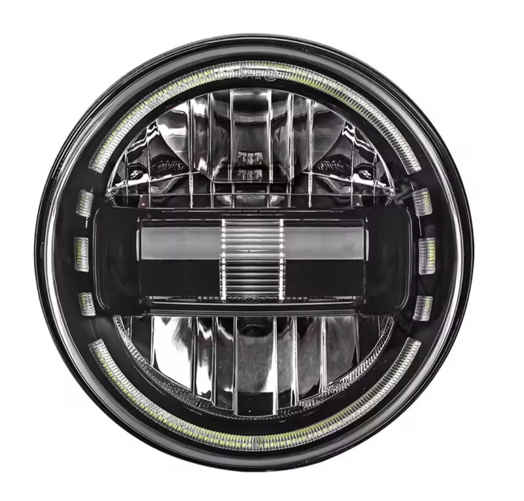 Lampy REFLEKTORY przód LED 7" Jeep Wrangler JK TJ CJ King Kong Extreme