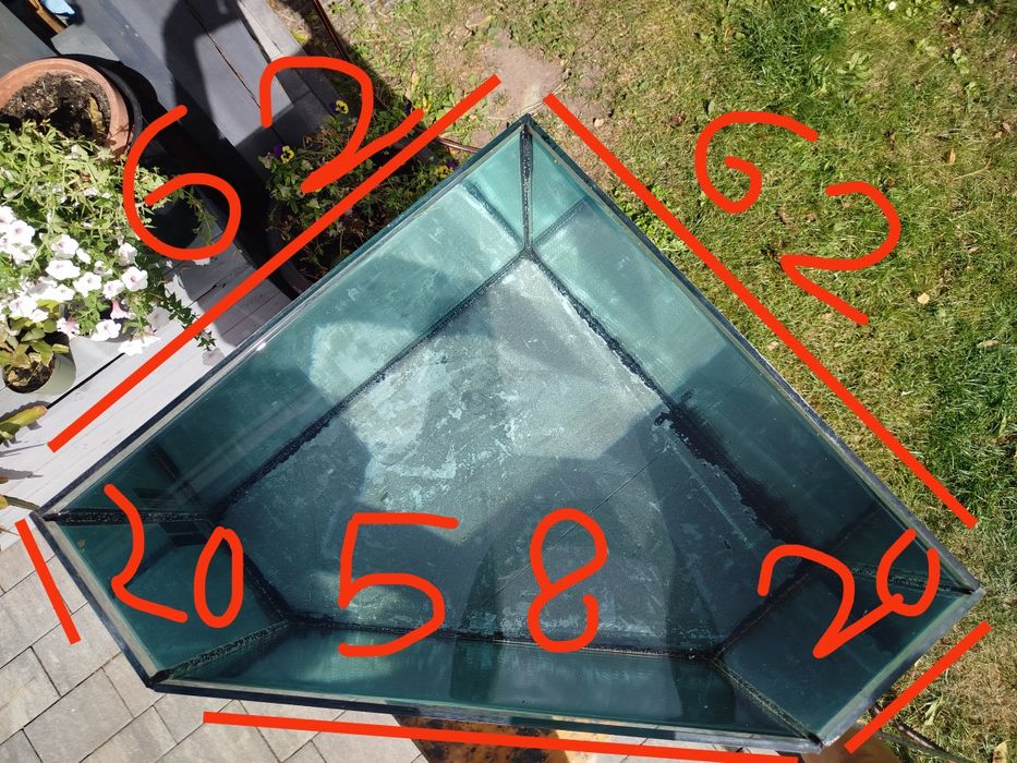 Akwarium szklane 280L