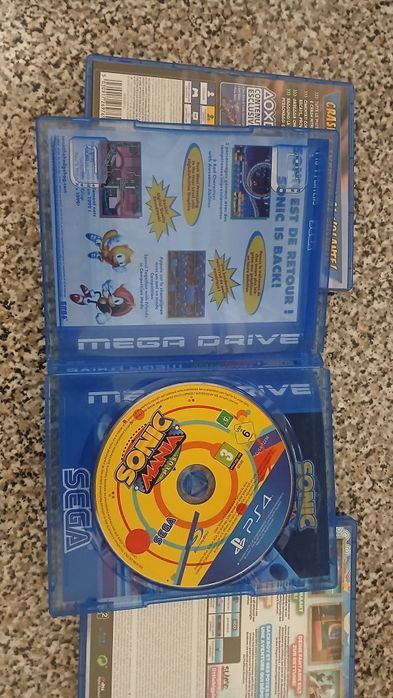 Sonic mania/Crash nitro fueled/Little big planet 3 Playstation 4