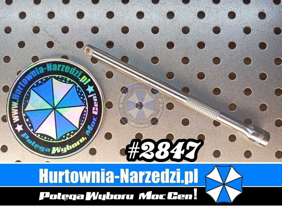 Przedłużka 1/4" 150mm Cr-V przedłużka do kluczy HONITON H2150