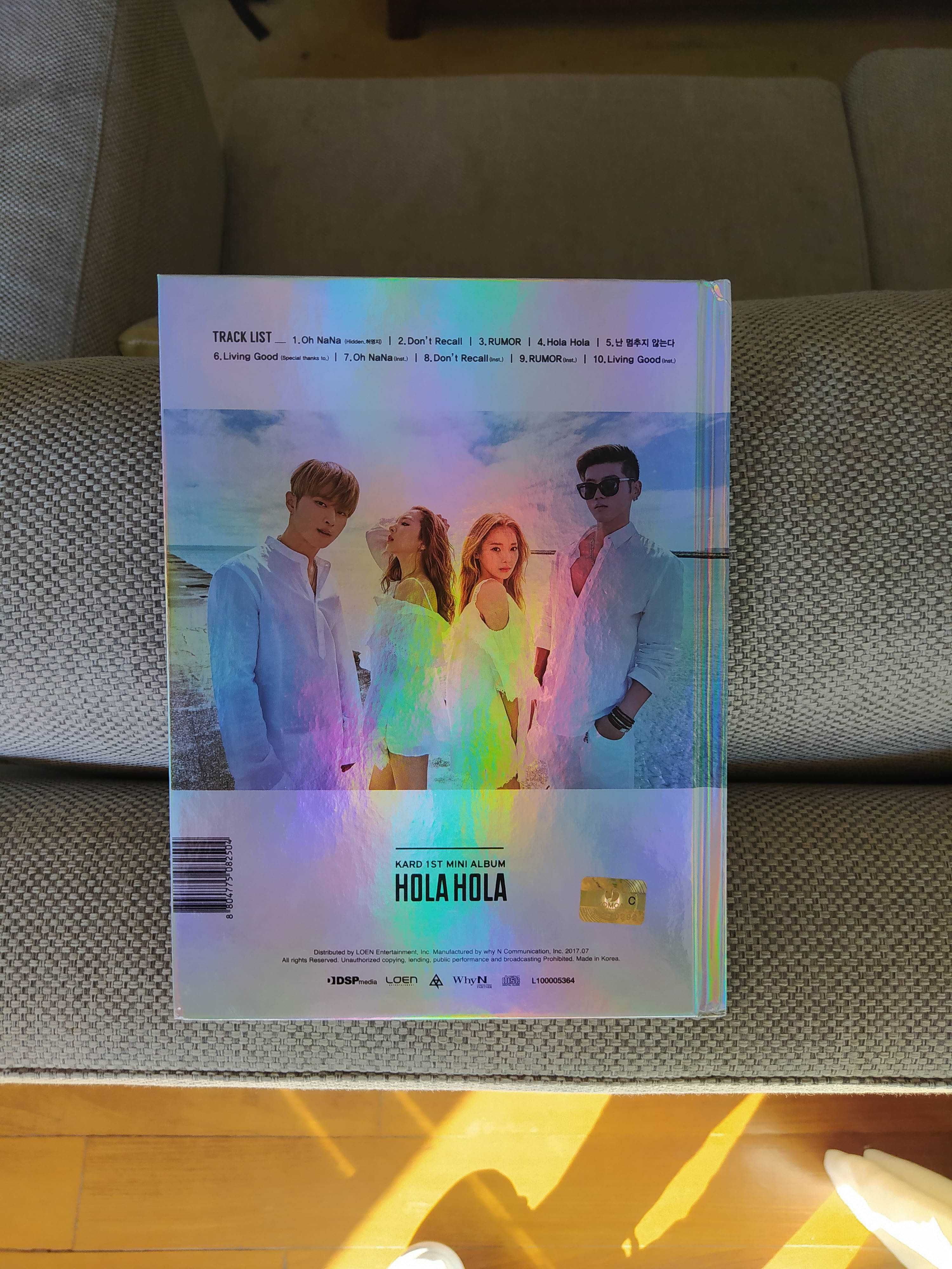 Álbum "Hola Hola" Kard Kpop