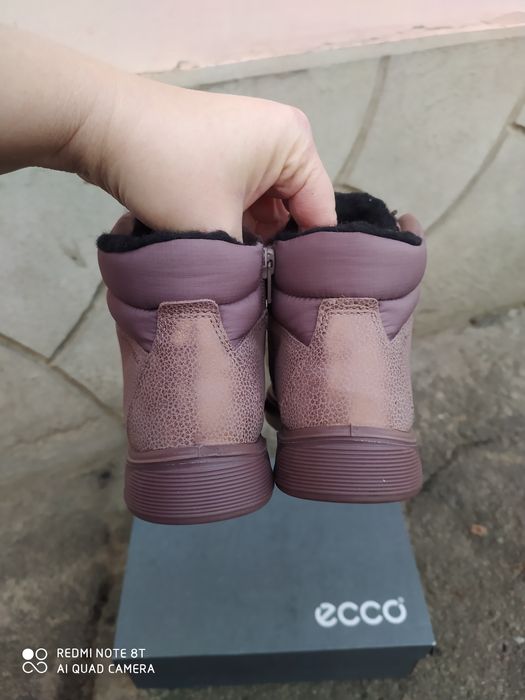 Ecco 32 ботинки на дівчинку зимові черевики сапоги чоботи взуття ессо