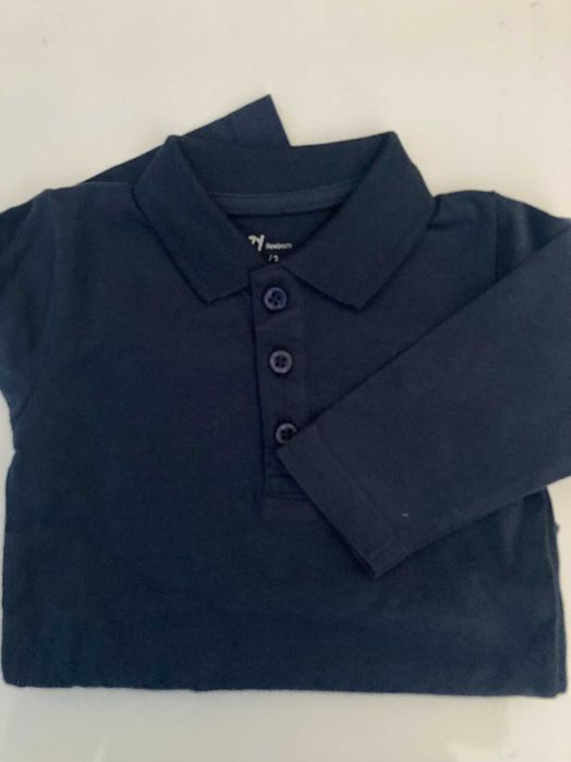 Body / Polo Zippy - Tamanho 1 / 3 meses    NOVO