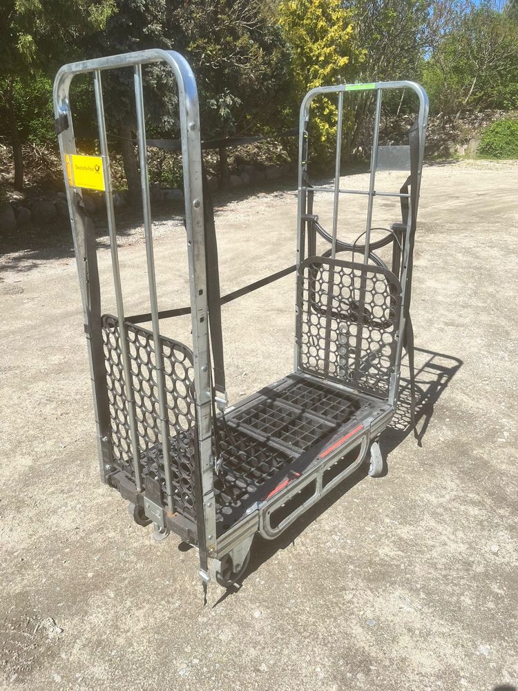 Wózek transportowy, magazynowy, holowany 120x60