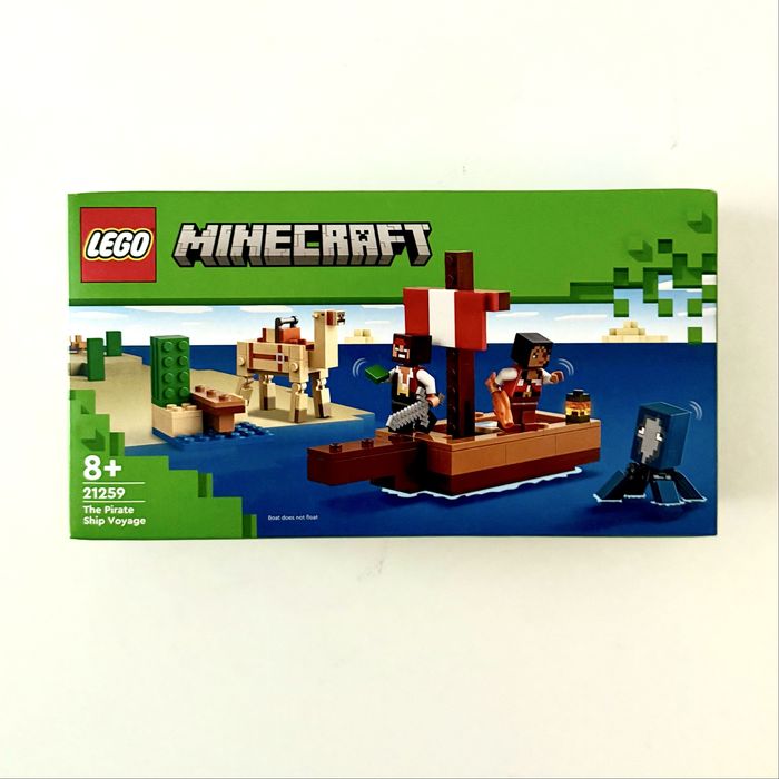 Lego 21259 Minecraft - Rejs statkiem pirackim klocki nowe oryginalne