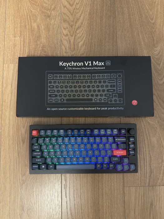 Keychron V1 Max Red