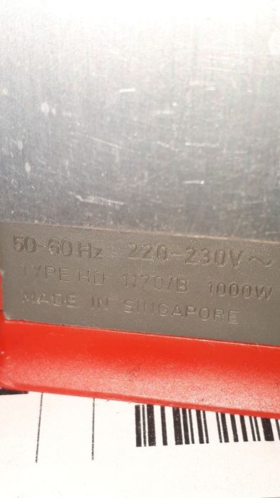 Праска Philips 1000w Made in Singapore утюг